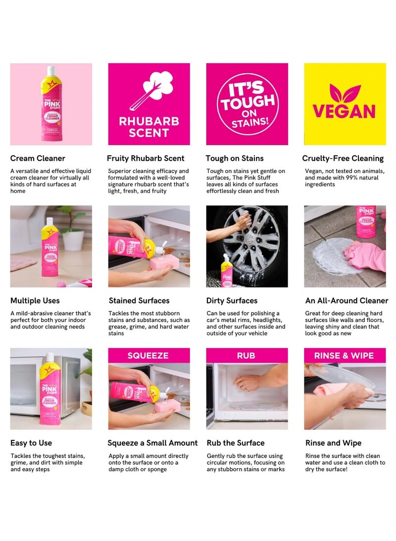 The Pink Stuff The Miracle Cream Cleaner 500 ML - Image 2